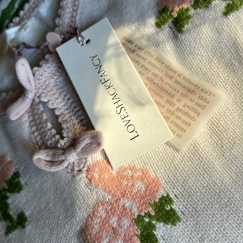 LoveShackFancy Strawberry Shortcake Lopez Dress Size:M - Picture 5 of 6